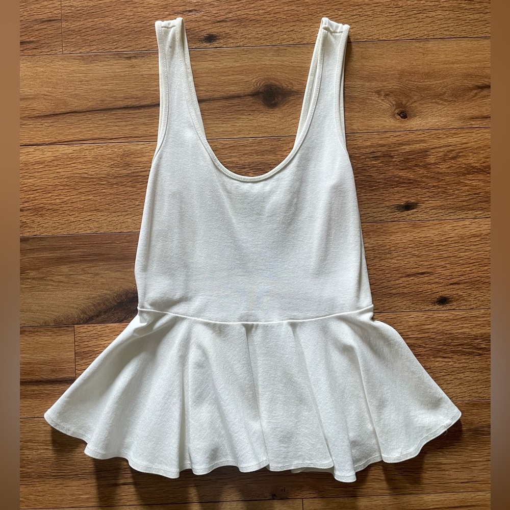 ASOS peplum top